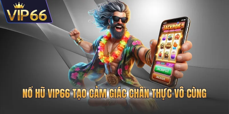Nổ hũ VIP66 tạo cảm giác chân thực vô cùng